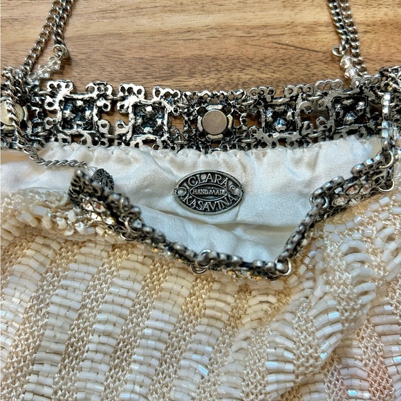 Clara Kasavina - Handmade Beaded Formal Evening Bag - Picture 2 of 3